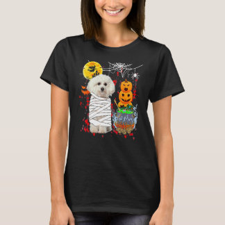 T-shirt Costume de Halloween pour chien Bichon Frise Chien