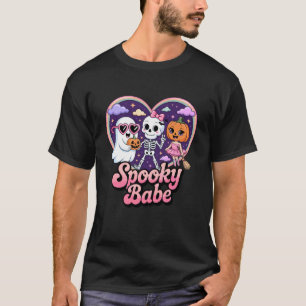 T-shirt Costume de Halloween pour femme Spooky Babe Ensorc