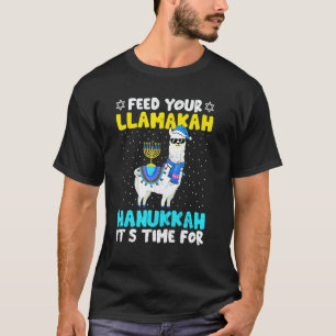 T-shirt Costume de Hanukkah pour lama Alpaca Chanukah Nour