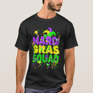 T-shirt Costume de la partie de la brigade Mardi Gras - Ma