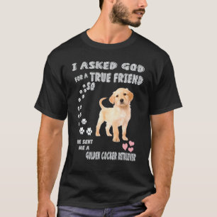 T-shirt Costume de Maman Chien Papa Cogol Cocker Retriever
