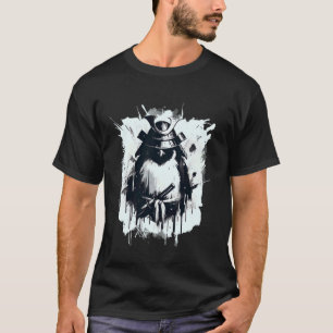 T-shirt Costume de manchot de manchot Ninja Samurai