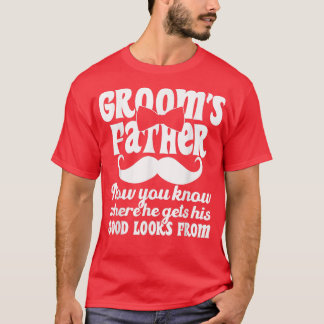 T-shirt Costume de mariage pour père du marié