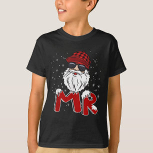 T-shirt Costume de Monsieur Claus Chapeau de Père Noël drô