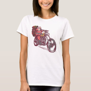 T-shirt Costume de Noël père Noël Biker pour Invitatiatiat
