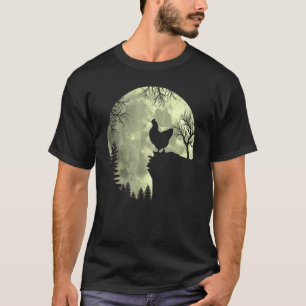 T-shirt Costume de nuit de poulet Forest Hill Blanc