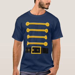 T-shirt Costume de Nutcracker Jouet Soldat Uniforme Noël