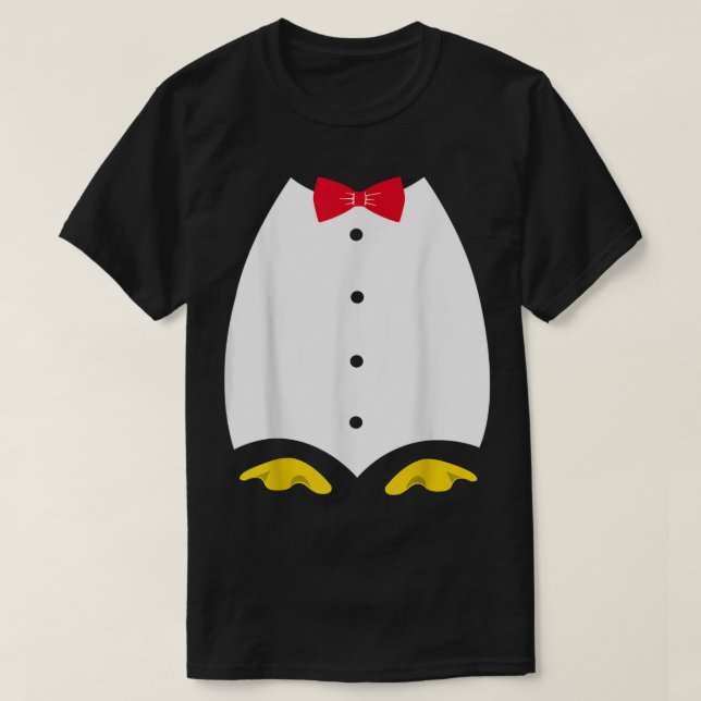 T-shirt costume de pingouin pour enfants Penguin Tuxedo Ha (Design devant)