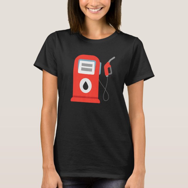 T-shirt Costume de pompe à essence (Devant)