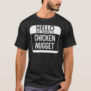 T-shirt Costume de poulet Nugget Dernière minute facile Ha