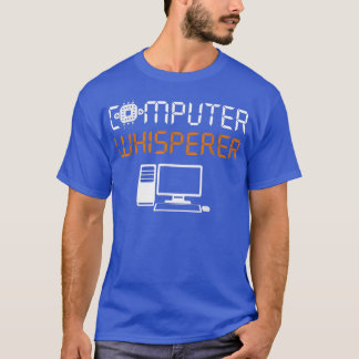 T-shirt Costume de programmeur de Wisperer d'ordinateur Ne
