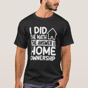 T-shirt Costume de propriété Fête de chauffage domestique