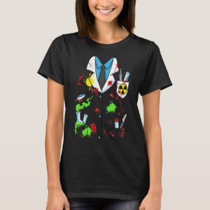 T-shirt Costume de scientifique en chef Chimie Nerd Scienc