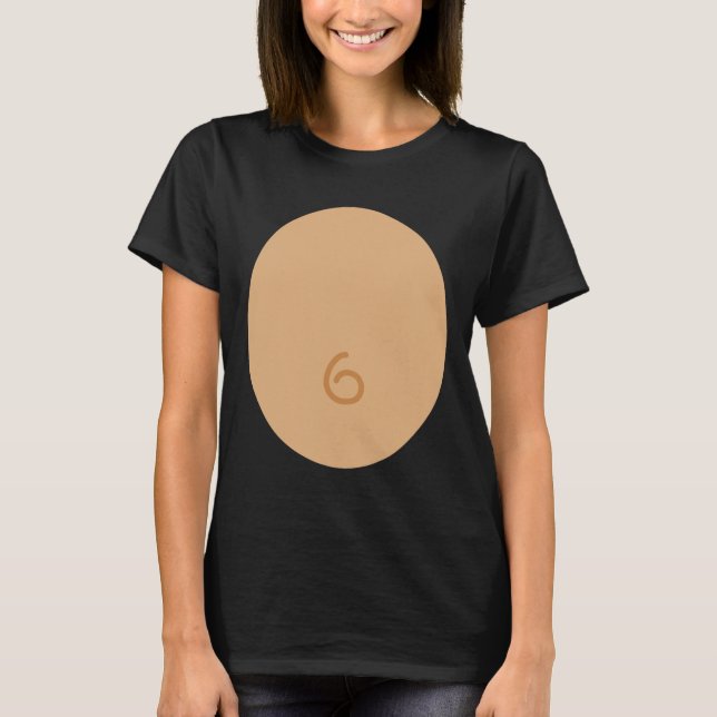 T-shirt Costume de singe amusant pour enfants Halloween ad (Devant)