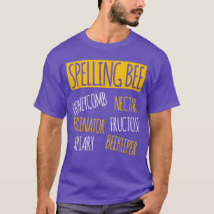 T-shirt Costume de tenue d'abeille drôle d'abeille orthogr