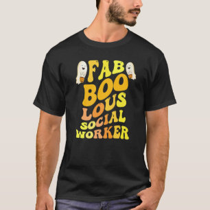 T-shirt Costume de TRAVAILLEUR SOCIAL Faboolous C'est mon 