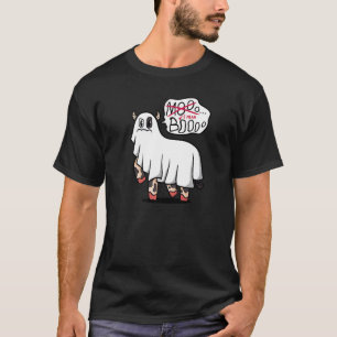 T-shirt Costume de vache fantôme Boo Not Moo Halloween pou