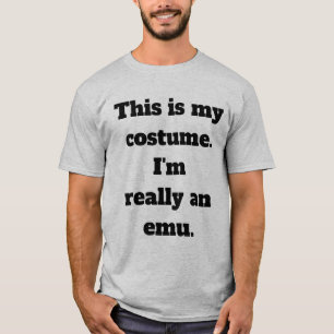 T-shirt Costume d'émeu