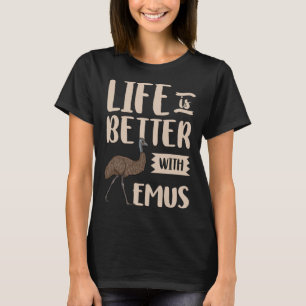 T-shirt Costume d'émeu Australie Autruche Oiseau