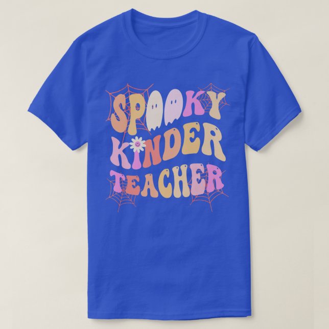 T-shirt Costume D'ENSEIGNANT éffrayant KINDER C'Est Mon Fa (Design devant)
