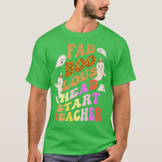 T-shirt Costume D'ENSEIGNANT Fabou HEAD START This Is My S