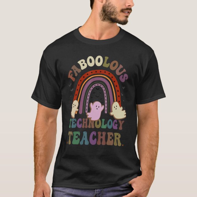 T-shirt Costume D'ENSEIGNANT TECHNOLOGIQUE Fabou C'Est Mon (Devant)