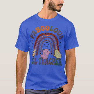 T-shirt Costume D'ENSEIGNANT vintage FaBOOlous ESL Voici M