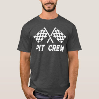 T-shirt Costume d'équipe de fosse pour les fêtes de course
