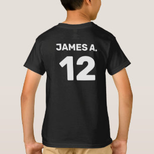 T-shirt Costume d'équipe modèle personnalisé (conception a