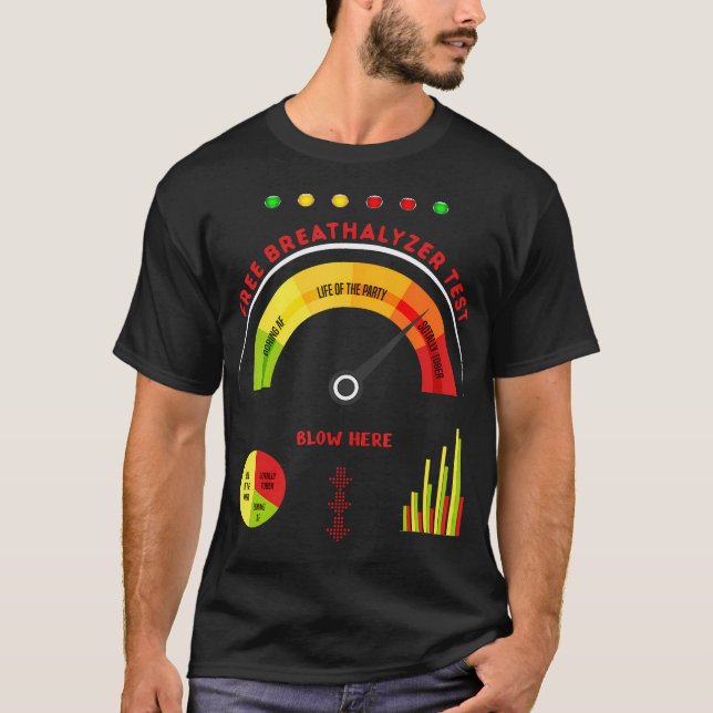 T-shirt Costume D'Halloween Adulte Pour Hommes Et Femmes (Devant)