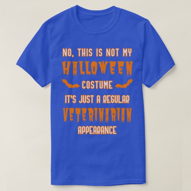 T-shirt Costume d'Halloween Aspect vétérinaire (Design devant)