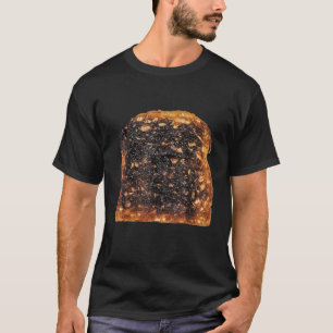 T-shirt Costume d'Halloween assorti pain grillé brûlé