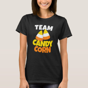 T-shirt Costume d'Halloween Candy Corn Lazy