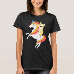 T-shirt Costume d'Halloween Chien Mignon Licorne à Cheval