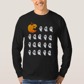 T-shirt Costume d'Halloween Citrouilles Fantômes Halloween