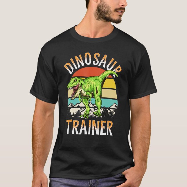 T-shirt Costume D'Halloween De Chemise Dinosaure Pour Adul (Devant)