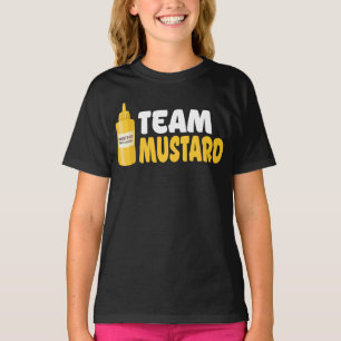 T-shirt Costume d'Halloween de moutarde de l'équipe Pied d
