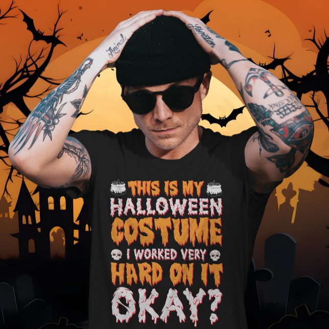 T-shirt Costume d'Halloween drôle (Créateur téléchargé)