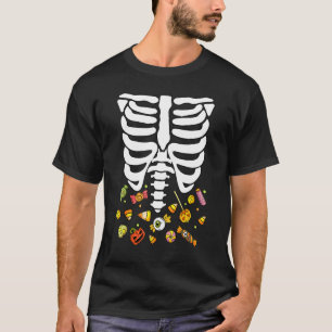 T-shirt Costume d'Halloween Enfants Hommes Femmes Candy Ri