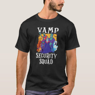 T-shirt Costume d'Halloween facile pour l'équipe de sécuri