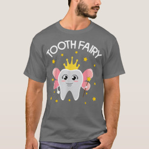 T-shirt Costume D'Halloween Fée À Dents Mignonnes Pour Fem