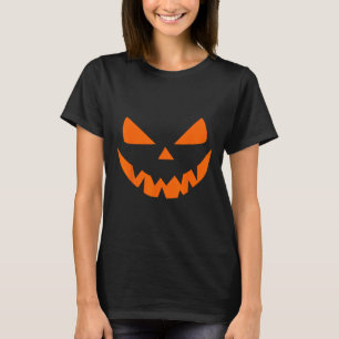 T-shirt Costume d'Halloween Jack O'Lantern Citrouille visa