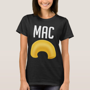 T-shirt Costume D'Halloween Macaroni Et Fromage Fun Corres