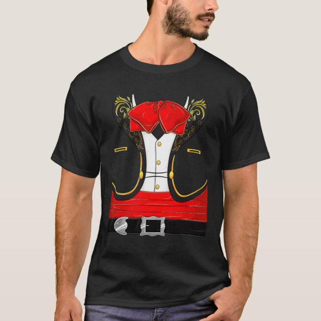 T-shirt Costume d'Halloween Mariachi mexicain Charro Cinco (Devant)
