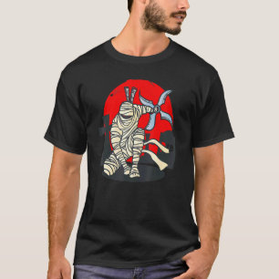 T-shirt Costume d'Halloween Ninja Mummy Ninja Soldier