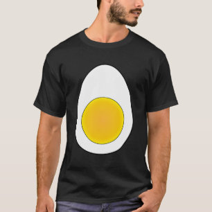 T-shirt Costume d'Halloween Oeuf défiguré Chemise porter A