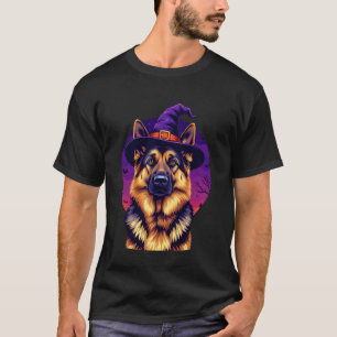 T-shirt Costume d'Halloween pour Berger Allemand Spooky Oc