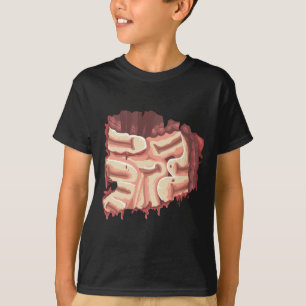 T-shirt Costume d'Halloween pour homme avec entrailles de 