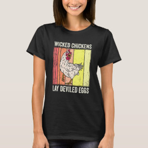 T-shirt Costume d'Halloween pour les poulets pervers