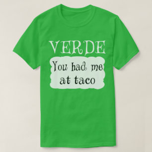 T-shirt costume d'Halloween Sauce verde